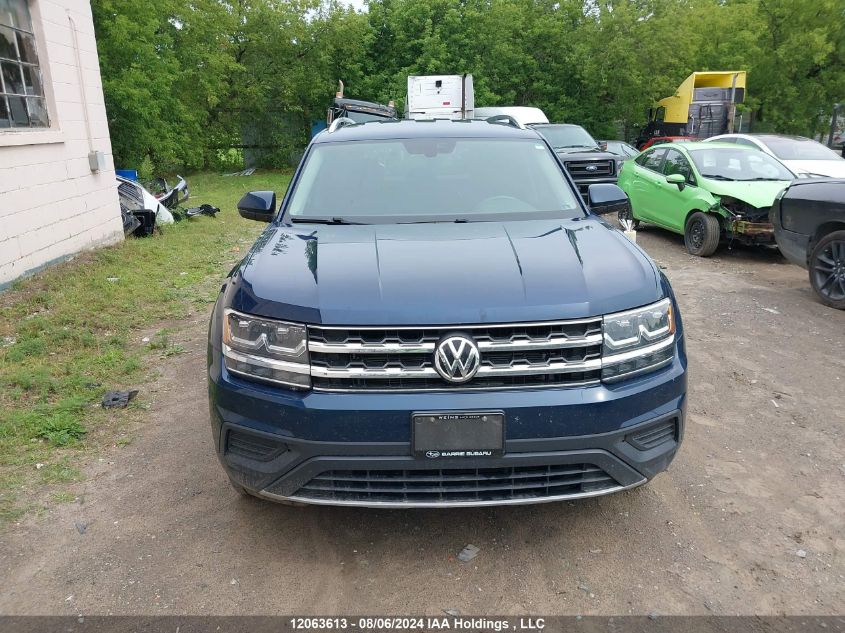 2018 Volkswagen Atlas VIN: 1V2HR2CA4JC509371 Lot: 12063613