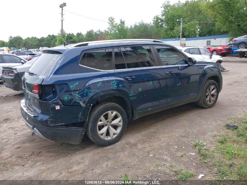 2018 Volkswagen Atlas VIN: 1V2HR2CA4JC509371 Lot: 12063613