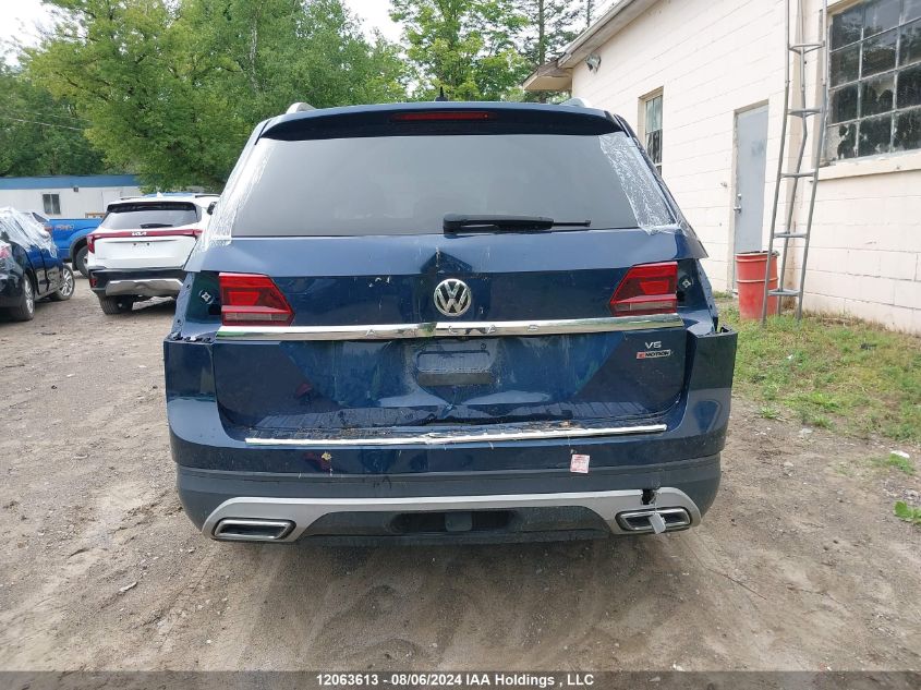 2018 Volkswagen Atlas VIN: 1V2HR2CA4JC509371 Lot: 12063613