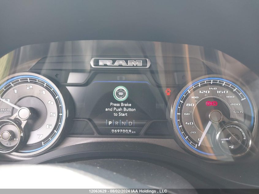 2019 Ram 1500 Limited VIN: 1C6SRFPTXKN588441 Lot: 12063629