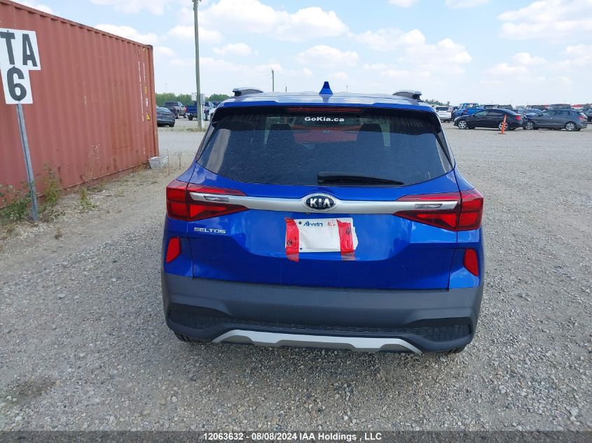 2021 Kia Seltos VIN: KNDEPCAA7M7209551 Lot: 12063632