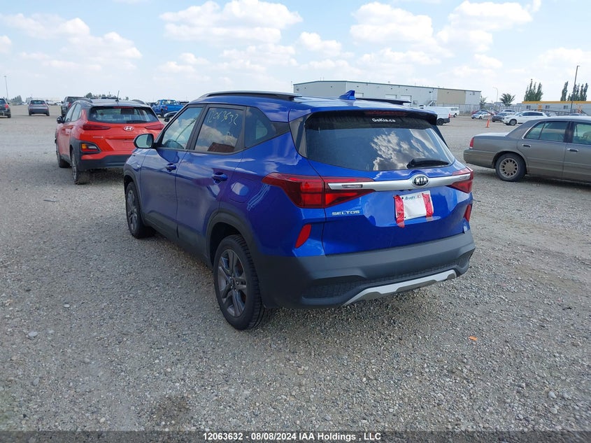 2021 Kia Seltos VIN: KNDEPCAA7M7209551 Lot: 12063632