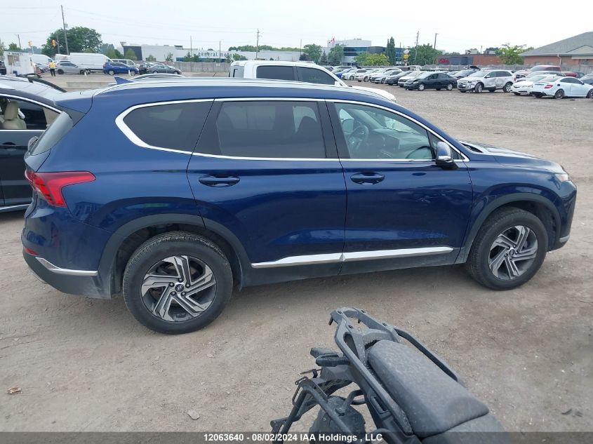 2021 Hyundai Santa Fe Preferred Awd VIN: 5NMS3DAJ6MH345585 Lot: 12063640