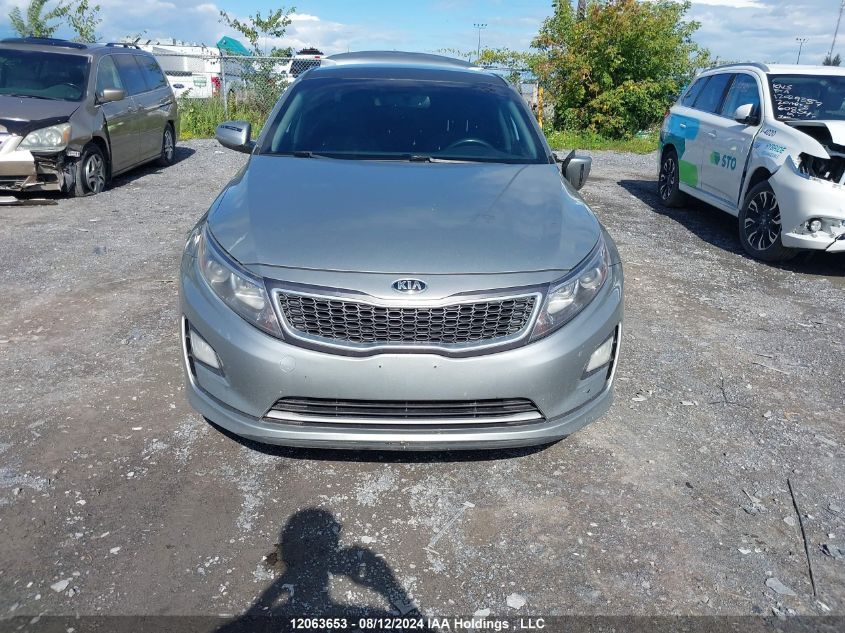 2014 Kia Optima Hybrid VIN: KNAGM4AD1E5071226 Lot: 12063653