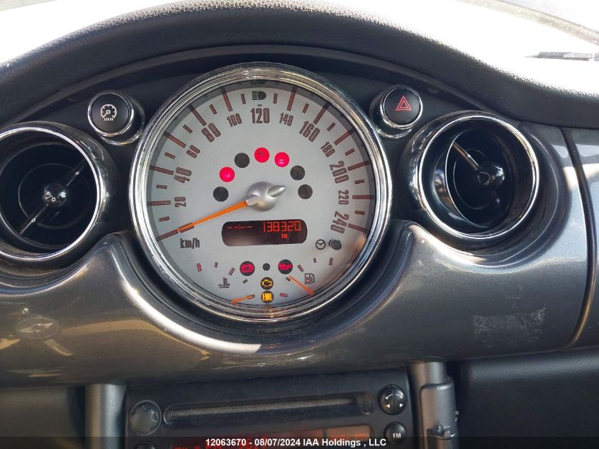 2008 Mini Cooper VIN: WMWRF33508TF67849 Lot: 12063670