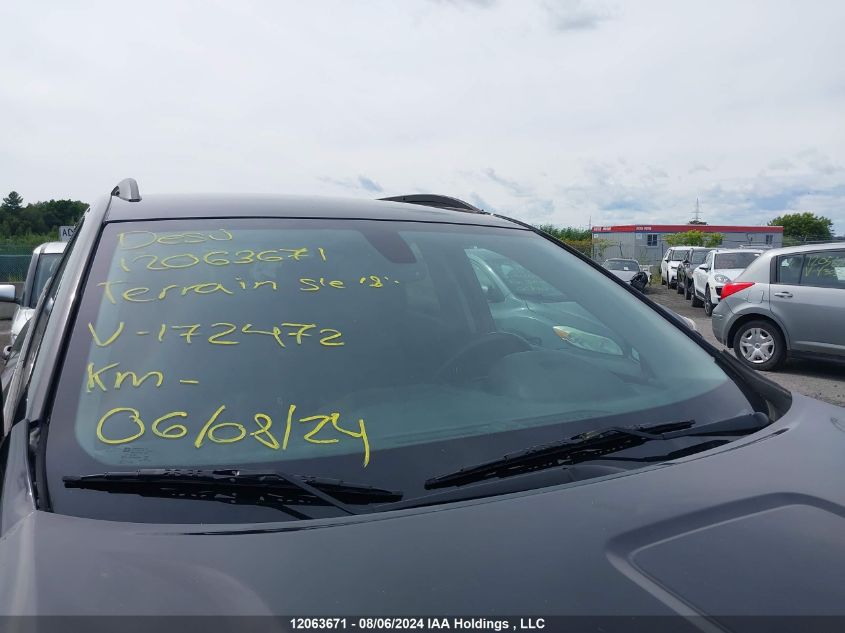 2018 GMC Terrain Sle VIN: 3GKALTEX5JL172472 Lot: 12063671