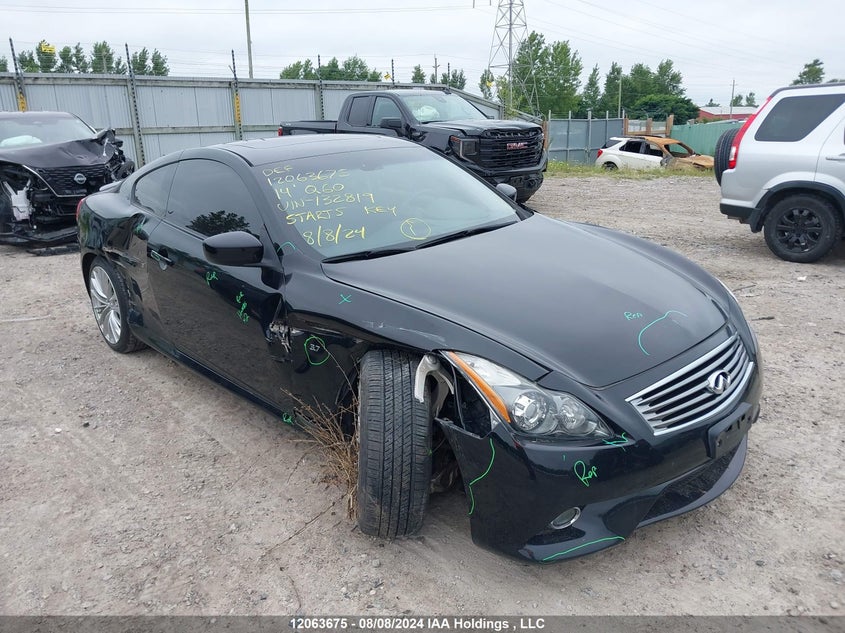 2014 Infiniti Q60 VIN: JN1CV6ELXEM132819 Lot: 12063675