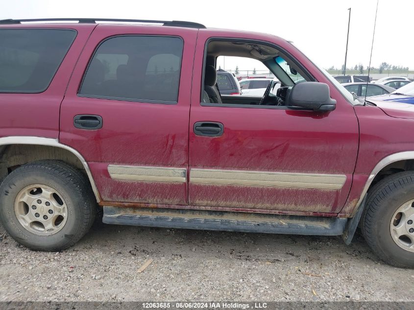 2005 Chevrolet Tahoe K1500 VIN: 1GNEK13T35J179834 Lot: 12063685