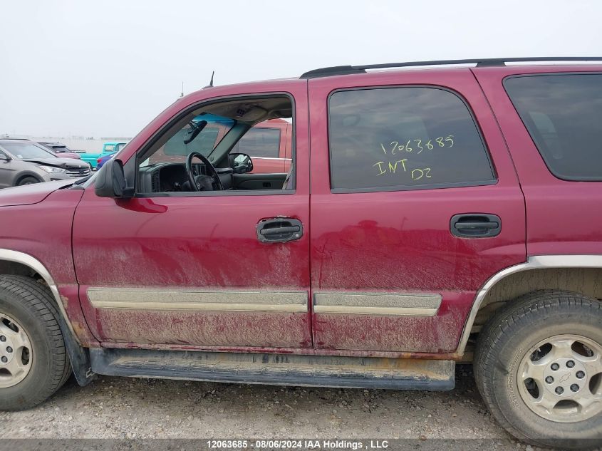 2005 Chevrolet Tahoe K1500 VIN: 1GNEK13T35J179834 Lot: 12063685