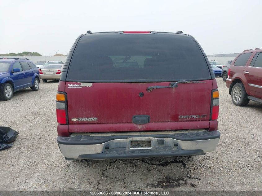 2005 Chevrolet Tahoe K1500 VIN: 1GNEK13T35J179834 Lot: 12063685