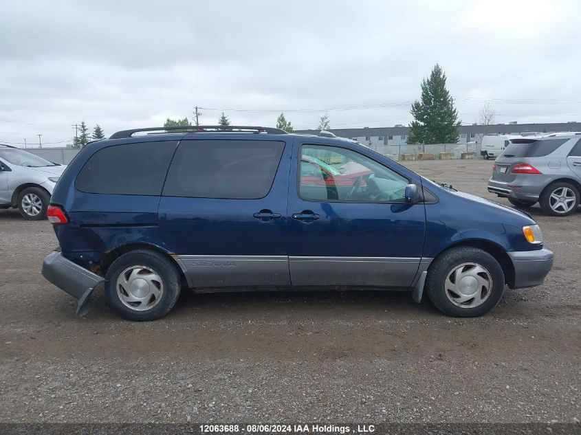 2001 Toyota Sienna Le/Xle VIN: 4T3ZF13C31U410113 Lot: 12063688