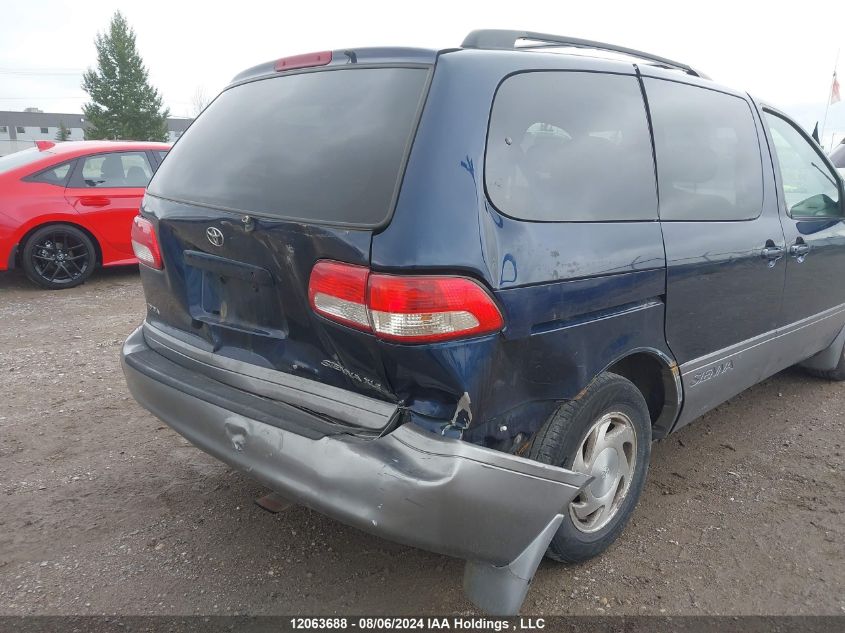 2001 Toyota Sienna Le/Xle VIN: 4T3ZF13C31U410113 Lot: 12063688