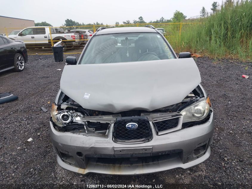 2006 Subaru Impreza 2.5I Sports Wagon VIN: JF1GG67606H814592 Lot: 12063713