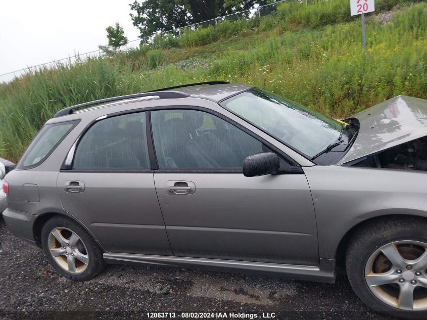 2006 Subaru Impreza 2.5I Sports Wagon VIN: JF1GG67606H814592 Lot: 12063713