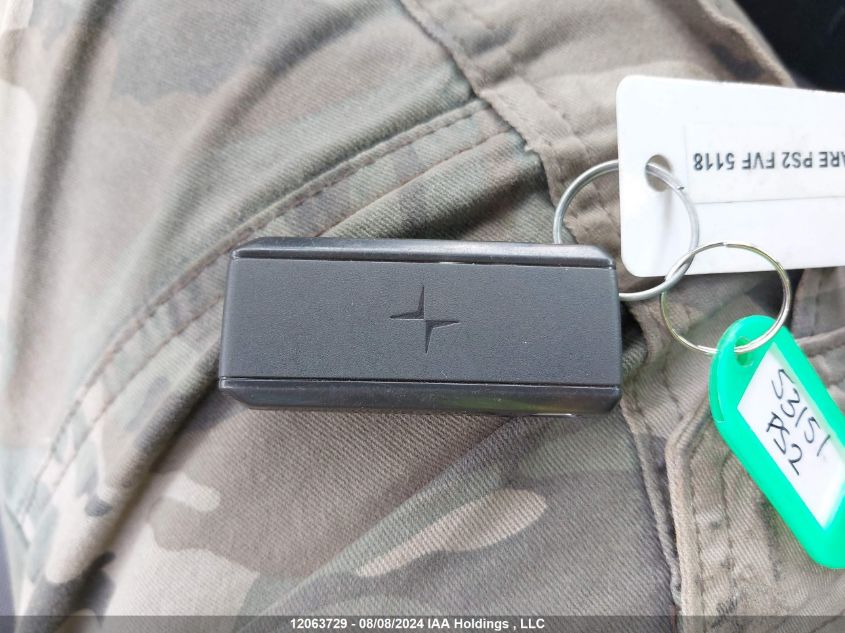 2024 Polestar 2 VIN: YSMFE3KAXRL219762 Lot: 12063729