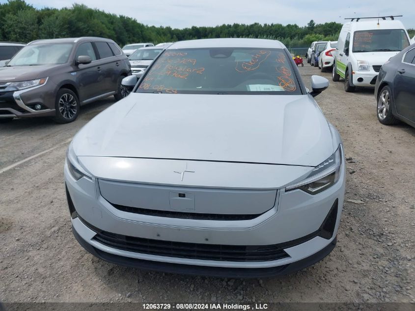 2024 Polestar 2 VIN: YSMFE3KAXRL219762 Lot: 12063729