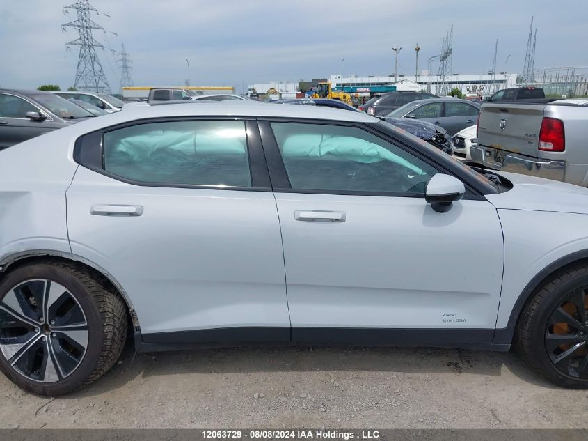 2024 Polestar 2 VIN: YSMFE3KAXRL219762 Lot: 12063729