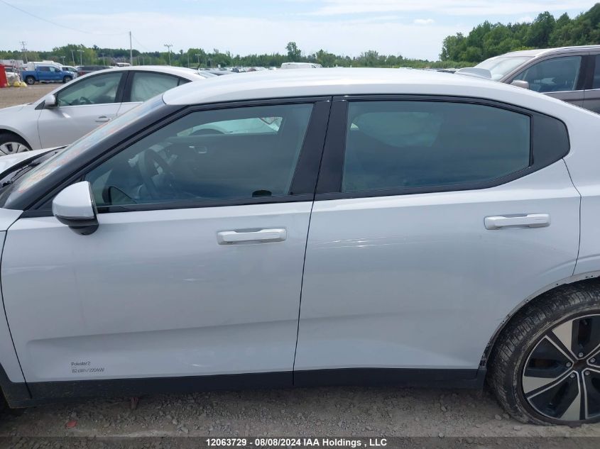 2024 Polestar 2 VIN: YSMFE3KAXRL219762 Lot: 12063729