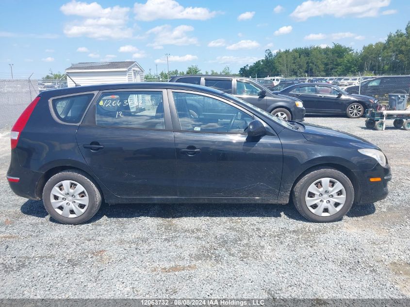 2012 Hyundai Elantra Touring Gl VIN: KMHDB8AE7CU130192 Lot: 12063732