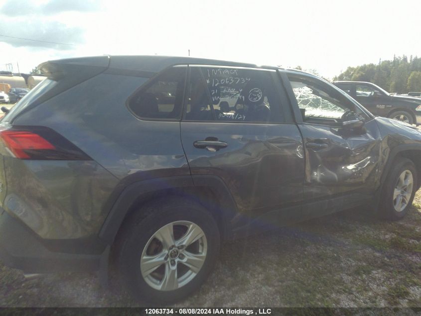 2021 Toyota Rav4 Xle/Xle Premium VIN: 2T3R1RFV8MC200994 Lot: 12063734