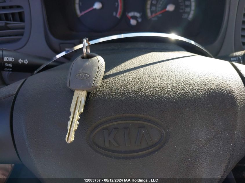 2009 Kia Rio Lx/Sx VIN: KNADE223496566787 Lot: 12063737