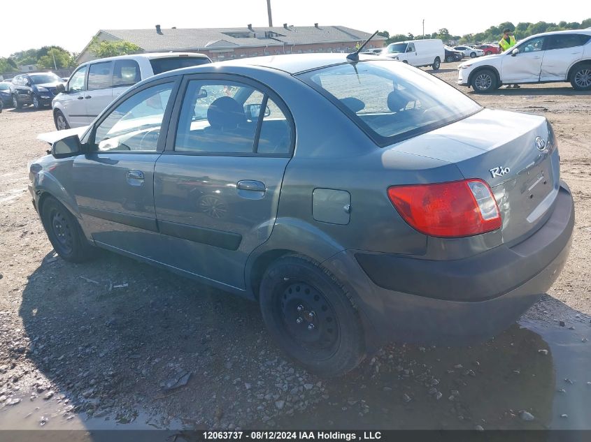 2009 Kia Rio Lx/Sx VIN: KNADE223496566787 Lot: 12063737