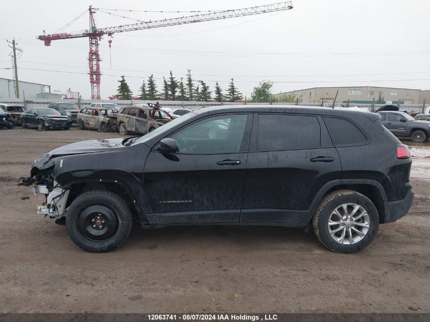 2019 Jeep Cherokee Sport VIN: 1C4PJMAB5KD318579 Lot: 12063741