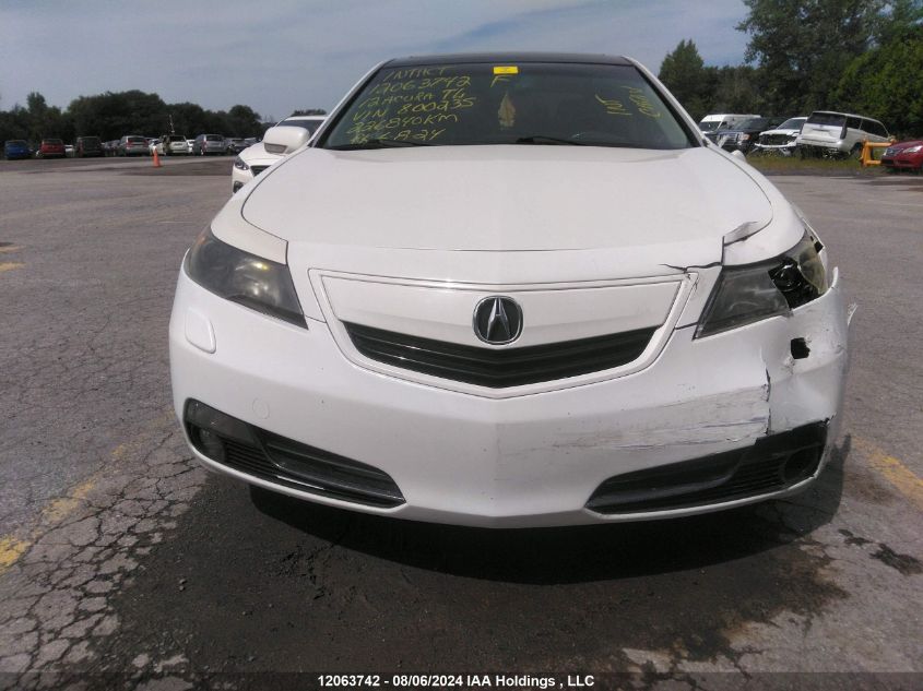 2012 Acura Tl VIN: 19UUA9F2XCA800235 Lot: 12063742