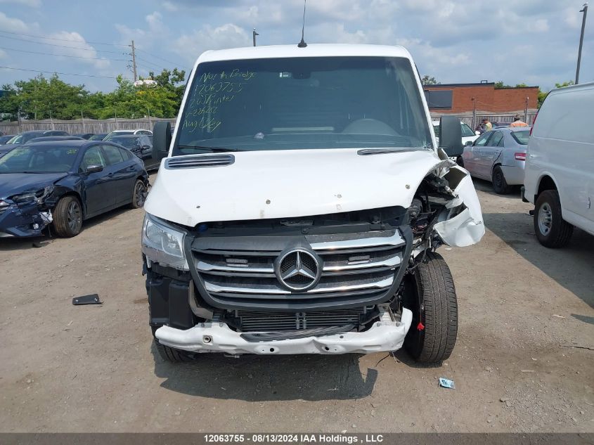 2020 Mercedes-Benz Sprinter VIN: W1Y4EBHY2LP226282 Lot: 12063755