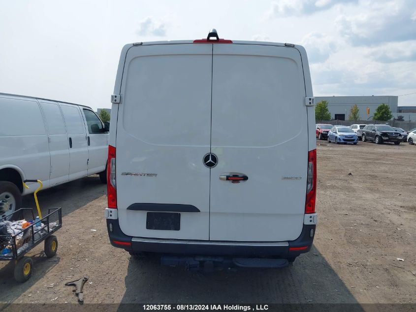 2020 Mercedes-Benz Sprinter VIN: W1Y4EBHY2LP226282 Lot: 12063755