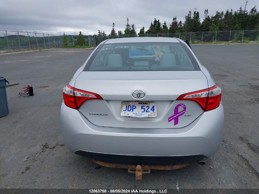 2015 Toyota Corolla L/Le/Le Pls/Prm/S/S Pls VIN: 2T1BURHE3FC240255 Lot: 12063758