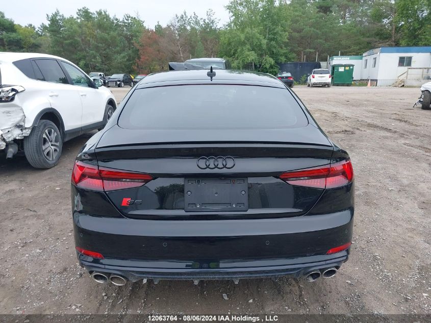 2019 Audi S5 Sportback VIN: WAUC4CF54KA020736 Lot: 12063764