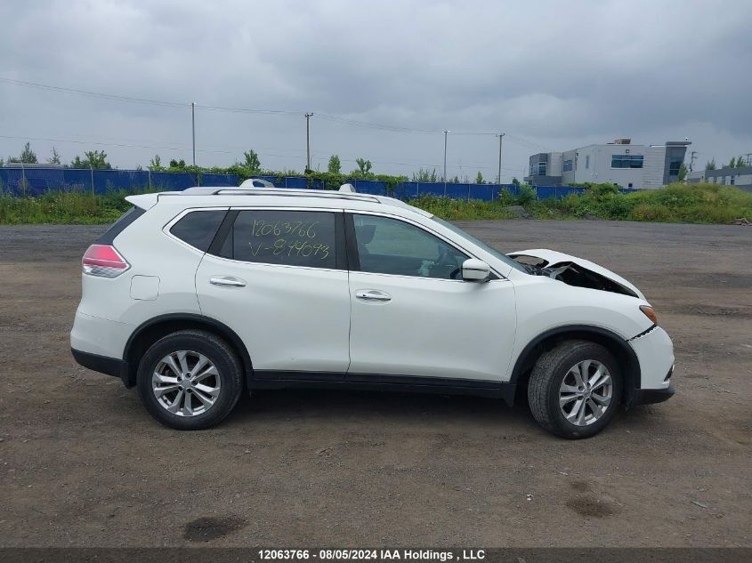 2016 Nissan Rogue VIN: 5N1AT2MV8GC844093 Lot: 12063766