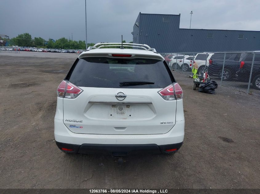 2016 Nissan Rogue VIN: 5N1AT2MV8GC844093 Lot: 12063766