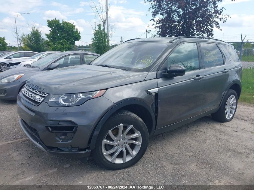 2017 Land Rover Discovery Sport VIN: SALCR2BG6HH665113 Lot: 12063767