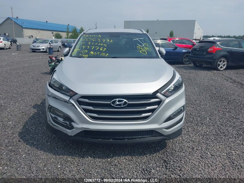 2017 Hyundai Tucson Premium VIN: KM8J33A40HU437768 Lot: 12063772