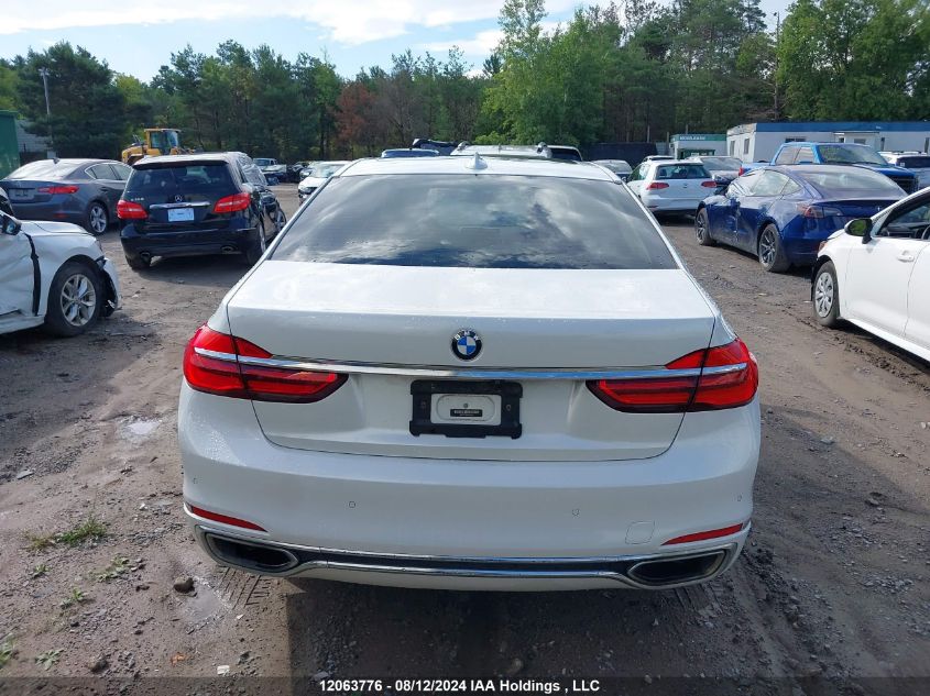 2016 BMW 7 Series VIN: WBA7F2C50GG421053 Lot: 12063776