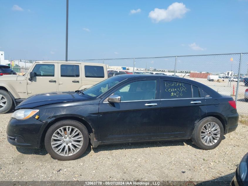 2012 Chrysler 200 Limited VIN: 1C3CCBCB9CN203770 Lot: 12063778