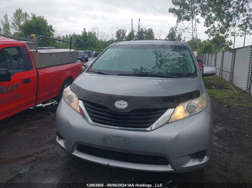 5TDKA3DC6BS004243 2011 Toyota Sienna Le