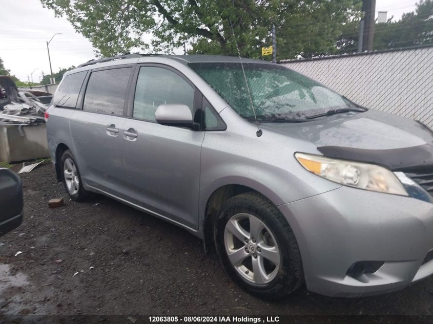 5TDKA3DC6BS004243 2011 Toyota Sienna Le