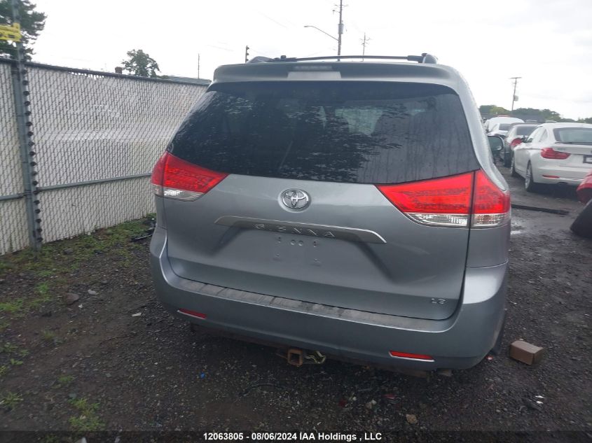 5TDKA3DC6BS004243 2011 Toyota Sienna Le