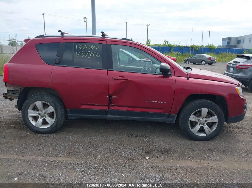 2012 Jeep Compass VIN: 1C4NJDAB8CD525556 Lot: 12063810