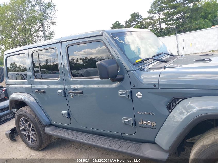 2024 Jeep Wrangler 4-Door Sahara VIN: 1C4PJXEG7RW231322 Lot: 12063821