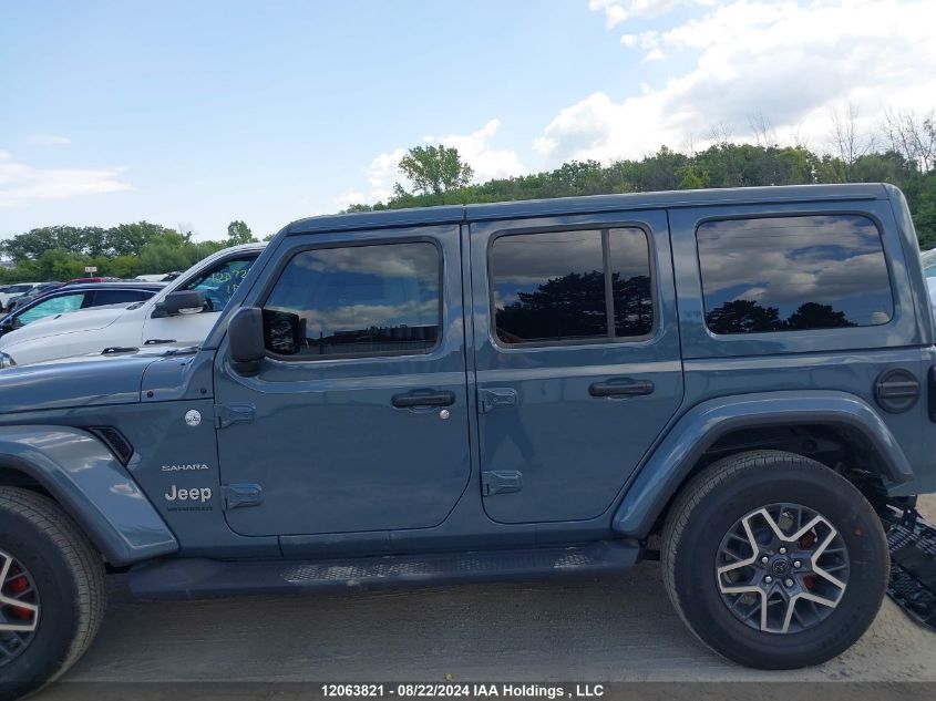 2024 Jeep Wrangler 4-Door Sahara VIN: 1C4PJXEG7RW231322 Lot: 12063821