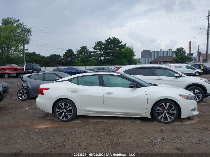 2016 Nissan Maxima 3.5S/Sv/Sl/Sr/Plat VIN: 1N4AA6AP7GC431790 Lot: 12063827