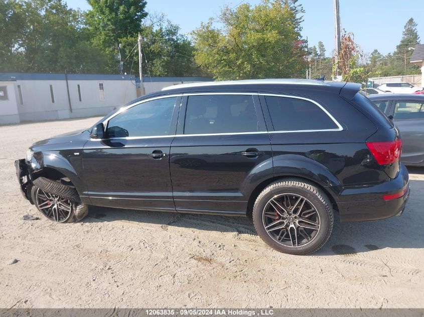 2015 Audi Q7 VIN: WA1WGCFE1FD001857 Lot: 12063835