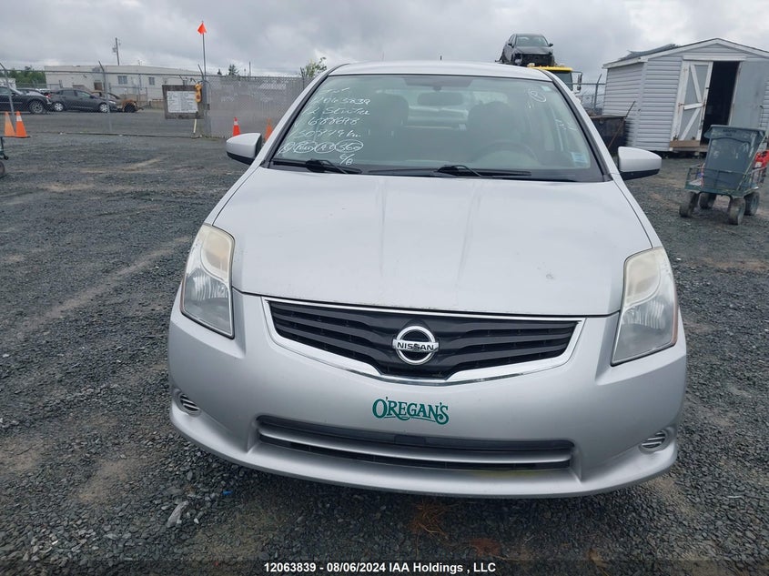 2012 Nissan Sentra 2.0 VIN: 3N1AB6AP9CL688698 Lot: 12063839