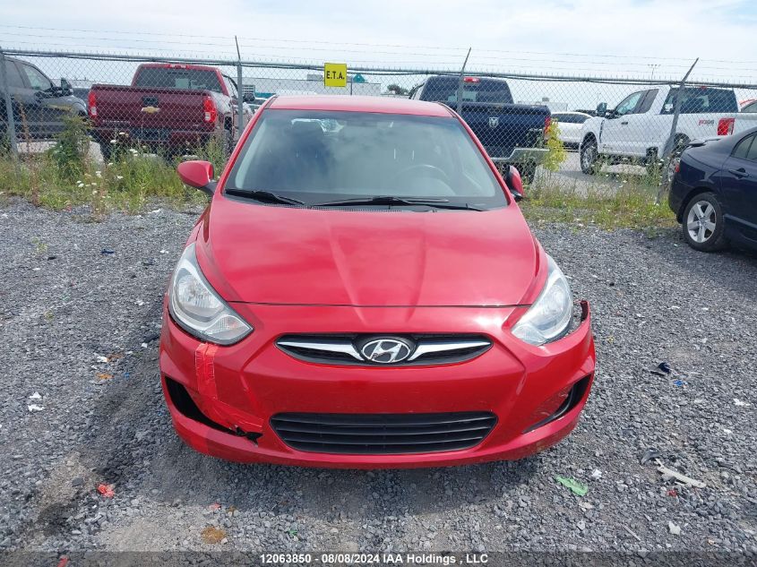 2013 Hyundai Accent VIN: KMHCT5AE6DU110329 Lot: 12063850
