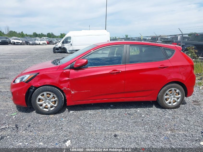 2013 Hyundai Accent VIN: KMHCT5AE6DU110329 Lot: 12063850