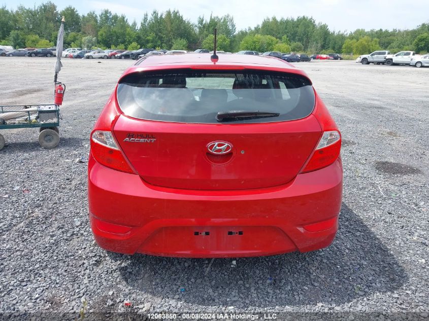 2013 Hyundai Accent VIN: KMHCT5AE6DU110329 Lot: 12063850